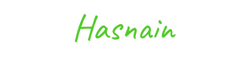 Hasnain' s signature